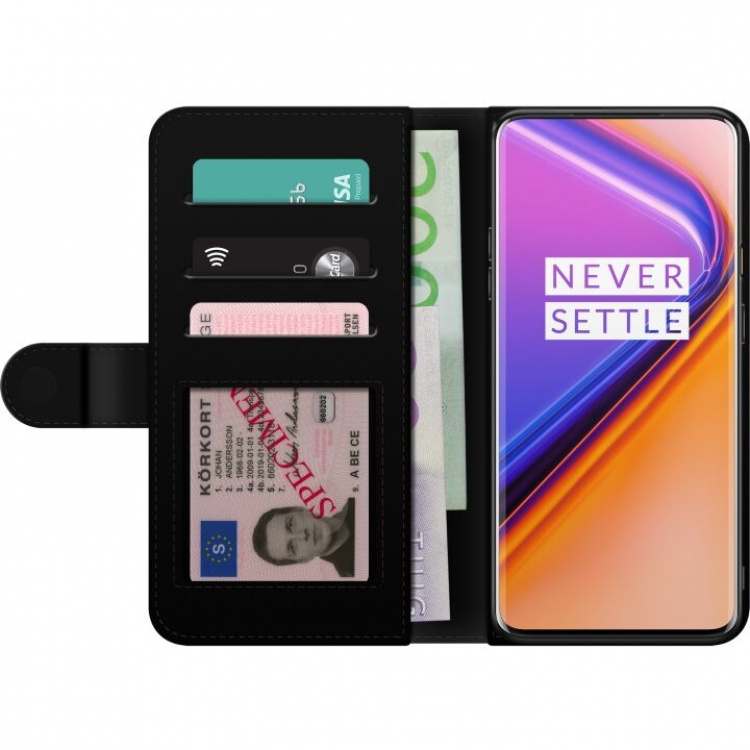 Portemonnee-hoesje voor OnePlus 7 Pro met Gebakken ei ontwerp