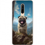 Mobiele hoes voor OnePlus 7 Pro met Blije Hond ontwerp