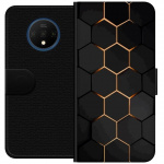 Portemonnee-hoesje voor OnePlus 7T met Luxe Patroon ontwerp