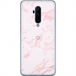 Mobiele hoes voor OnePlus 7T Pro met Roze Hart ontwerp
