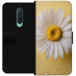 Portemonnee-hoesje voor OnePlus 8 met Porseleinbloem ontwerp