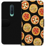 Portemonnee-hoesje voor OnePlus 8 met Pizza ontwerp