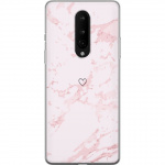 Mobiele hoes voor OnePlus 8 met Roze Hart ontwerp Mobiele hoes voor OnePlus 8 met Roze Hart ontwerp