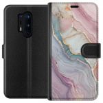 Portemonnee-hoesje voor OnePlus 8 Pro met Marmer ontwerp