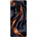 Mobiele hoes voor OnePlus 8 Pro met Vurig zijde ontwerp