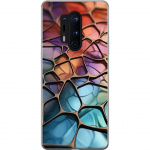 Mobiele hoes voor OnePlus 8 Pro met Metallic patroon ontwerp