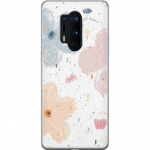 Mobiele hoes voor OnePlus 8 Pro met Bloemen ontwerp