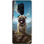 Mobiele hoes voor OnePlus 8 Pro met Blije Hond ontwerp