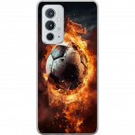 Mobiele hoes voor OnePlus 9RT 5G met Voetbal ontwerp