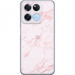 Mobiele hoes voor OnePlus Ace Racing met Roze Hart ontwerp