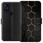 Portemonnee-hoesje voor OnePlus Nord N10 5G met Luxe Patroon ontwerp