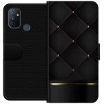 Portemonnee-hoesje voor OnePlus Nord N100 met Luxe lijn ontwerp