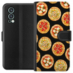 Portemonnee-hoesje voor OnePlus Nord 2 5G met Pizza ontwerp