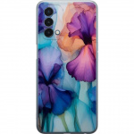 Mobiele hoes voor OnePlus Nord N200 5G met Magische bloemen ontwerp