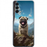 Mobiele hoes voor OnePlus Nord N200 5G met Blije Hond ontwerp