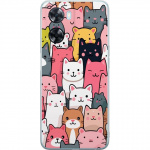 Mobiele hoes voor OnePlus Nord N20 SE met Kattenpatroon ontwerp