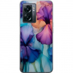 Mobiele hoes voor OnePlus Nord N300 met Magische bloemen ontwerp