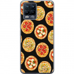Mobiele hoes voor Realme 8 met Pizza ontwerp