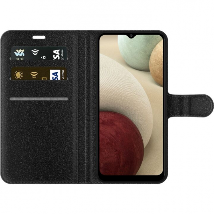 Portemonnee-hoesje voor Samsung Galaxy A02s met Vurig zijde ontwerp Portemonnee-hoesje voor Samsung Galaxy A02s met Vurig zijde ontwerp