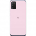 Mobiele hoes voor Samsung Galaxy A02s met Hart ontwerp