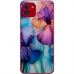 Mobiele hoes voor Samsung Galaxy A03 met Magische bloemen ontwerp