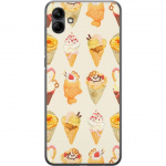 Mobiele hoes voor Samsung Galaxy A05 met Glasachtig ontwerp Mobiele hoes voor Samsung Galaxy A05 met Glasachtig ontwerp