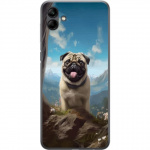 Mobiele hoes voor Samsung Galaxy A05 met Blije Hond ontwerp