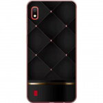 Mobiele hoes voor Samsung Galaxy A10 met Luxe lijn ontwerp
