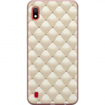 Mobiele hoes voor Samsung Galaxy A10 met Goudglans ontwerp