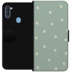 Portemonnee-hoesje voor Samsung Galaxy A11 met Priesterkragen ontwerp