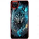 Mobiele hoes voor Samsung Galaxy A12 met Wolf ontwerp Mobiele hoes voor Samsung Galaxy A12 met Wolf ontwerp