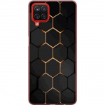 Mobiele hoes voor Samsung Galaxy A12 met Luxe Patroon ontwerp Mobiele hoes voor Samsung Galaxy A12 met Luxe Patroon ontwerp