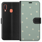 Portemonnee-hoesje voor Samsung Galaxy A20e met Priesterkragen ontwerp Portemonnee-hoesje voor Samsung Galaxy A20e met Priesterkragen ontwerp