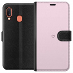 Portemonnee-hoesje voor Samsung Galaxy A20e met Hart ontwerp