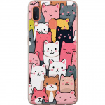 Mobiele hoes voor Samsung Galaxy A20e met Kattenpatroon ontwerp