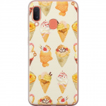 Mobiele hoes voor Samsung Galaxy A20e met Glasachtig ontwerp