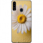 Mobiele hoes voor Samsung Galaxy A20s met Porseleinbloem ontwerp