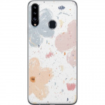 Mobiele hoes voor Samsung Galaxy A20s met Bloemen ontwerp