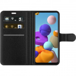 Portemonnee-hoesje voor Samsung Galaxy A21s met Wolf ontwerp