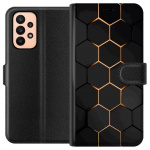 Portemonnee-hoesje voor Samsung Galaxy A23 met Luxe Patroon ontwerp