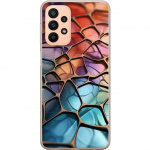 Mobiele hoes voor Samsung Galaxy A23 5G met Metallic patroon ontwerp