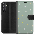 Portemonnee-hoesje voor Samsung Galaxy A24 4G met Priesterkragen ontwerp