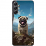 Mobiele hoes voor Samsung Galaxy A24 4G met Blije Hond ontwerp
