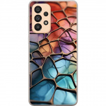 Mobiele hoes voor Samsung Galaxy A33 5G met Metallic patroon ontwerp