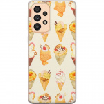 Mobiele hoes voor Samsung Galaxy A33 5G met Glasachtig ontwerp