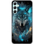 Mobiele hoes voor Samsung Galaxy A34 met Wolf ontwerp