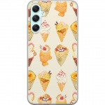 Mobiele hoes voor Samsung Galaxy A34 met Glasachtig ontwerp