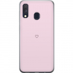 Mobiele hoes voor Samsung Galaxy A40 met Hart ontwerp