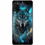 Mobiele hoes voor Samsung Galaxy A41 met Wolf ontwerp