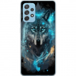 Mobiele hoes voor Samsung Galaxy A52 5G met Wolf ontwerp